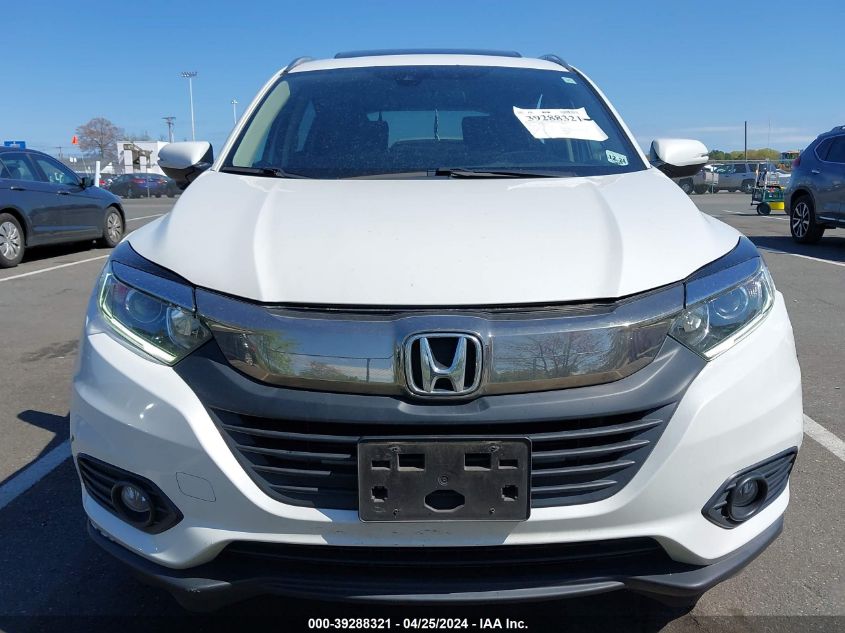 2019 Honda Hr-V Ex VIN: 3CZRU6H57KM738354 Lot: 39288321