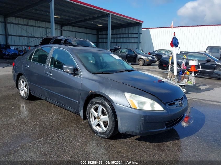 2005 Honda Accord 2.4 Ex VIN: 1HGCM56845A003577 Lot: 39288455