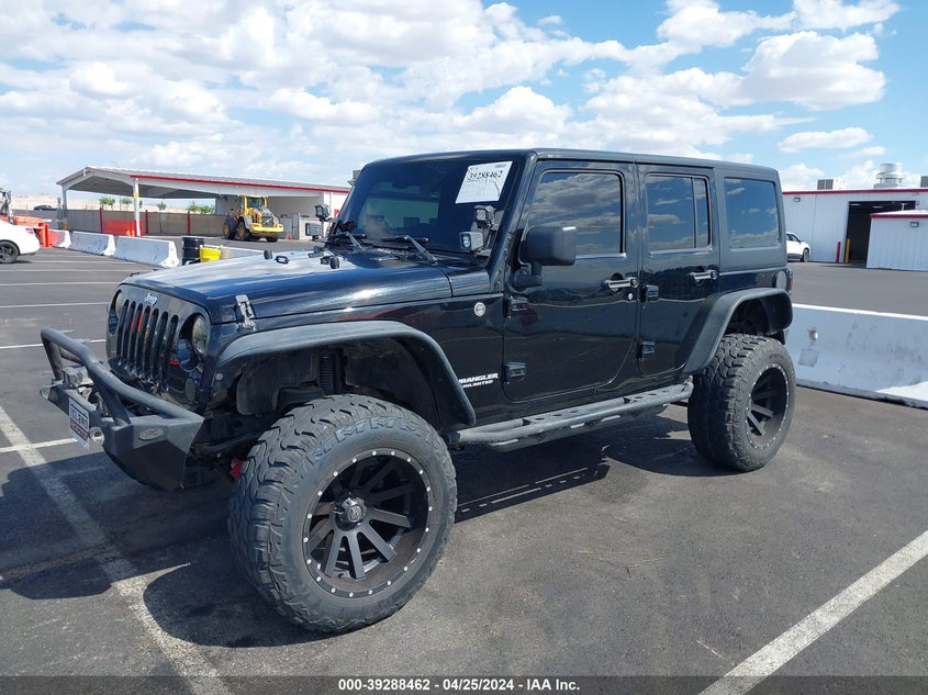 2013 JEEP WRANGLER UNLIMITED SPORT - 1C4BJWDG2DL524786
