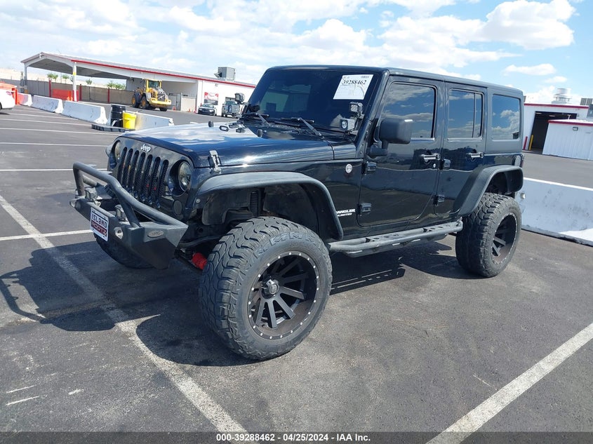 2013 JEEP WRANGLER UNLIMITED SPORT - 1C4BJWDG2DL524786