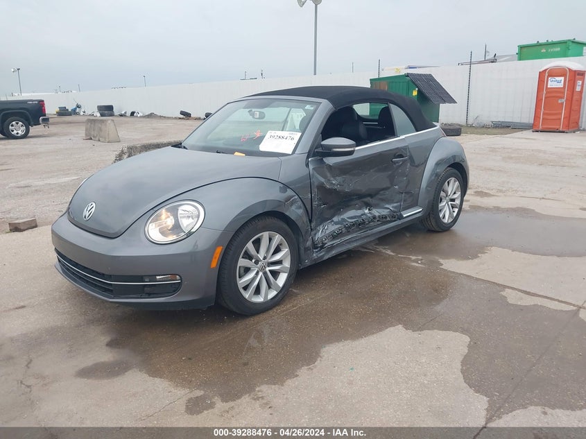 2013 VOLKSWAGEN BEETLE 2.0L TDI - 3VW5L7AT2DM817307