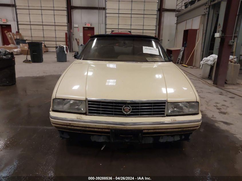 1993 Cadillac Allante VIN: 1G6VS3390PU125825 Lot: 39288536