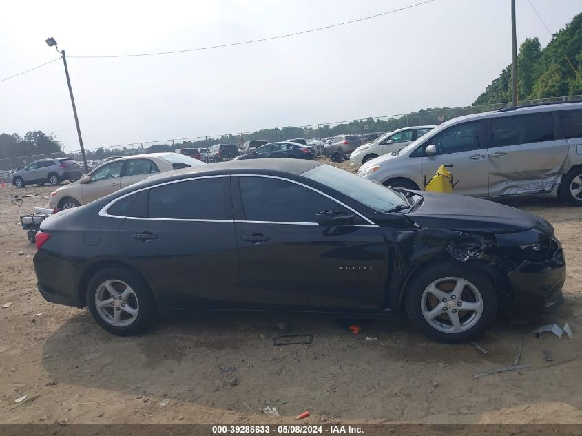 2016 Chevrolet Malibu Ls VIN: 1G1ZB5ST3GF290854 Lot: 39288633