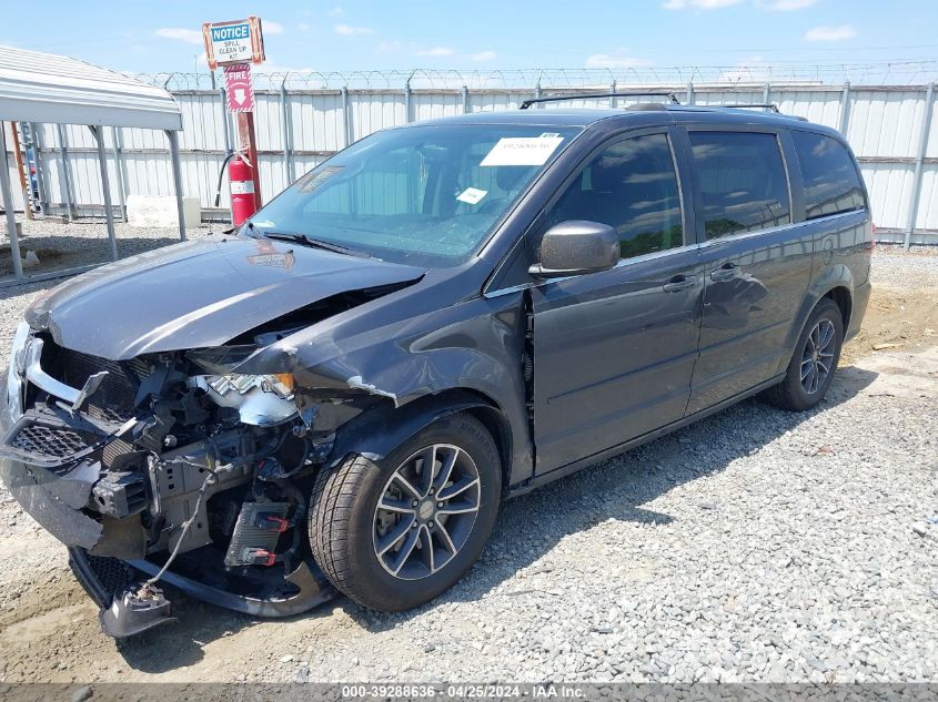 VIN 2C4RDGCG8HR589247 2017 DODGE GRAND CARAVAN no.2