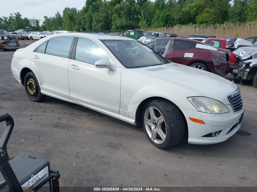 2008 Mercedes-Benz S 550 4Matic VIN: WDDNG86X48A199098 Lot: 39288659