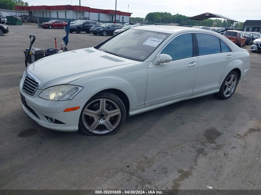 2008 Mercedes-Benz S 550 4Matic VIN: WDDNG86X48A199098 Lot: 39288659
