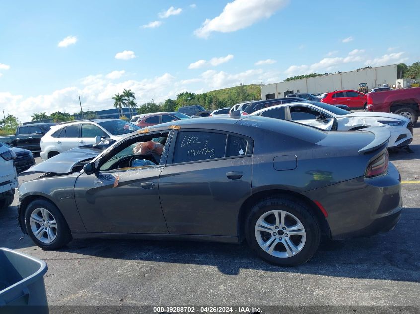 2018 Dodge Charger Sxt Plus Rwd VIN: 2C3CDXHGXJH162750 Lot: 39288702