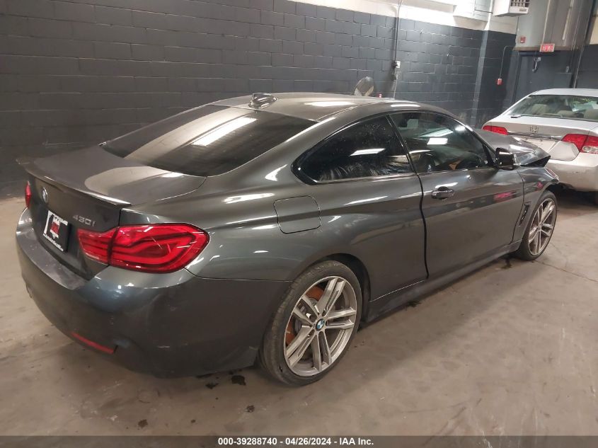 2018 BMW 430I xDrive VIN: WBA4W5C56JAD32699 Lot: 39288740