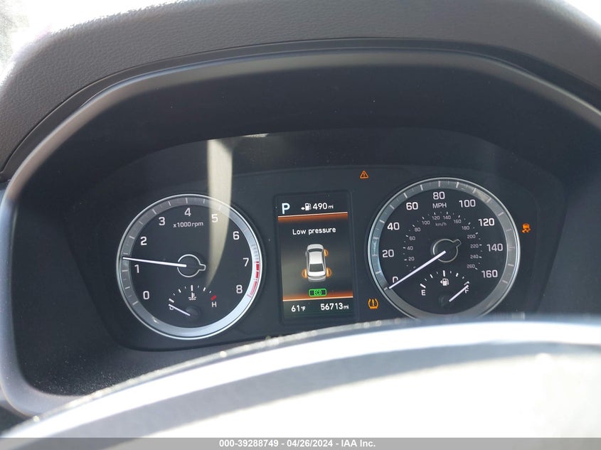 VIN 5NPE34AFXJH709174 2018 HYUNDAI SONATA SEL+