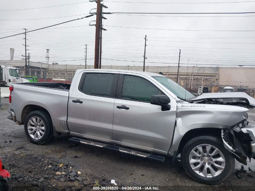 2021 Chevrolet Silverado 1500 2Wd Short Bed Custom VIN: 3GCPWBEK9MG338971 Lot: 39288820