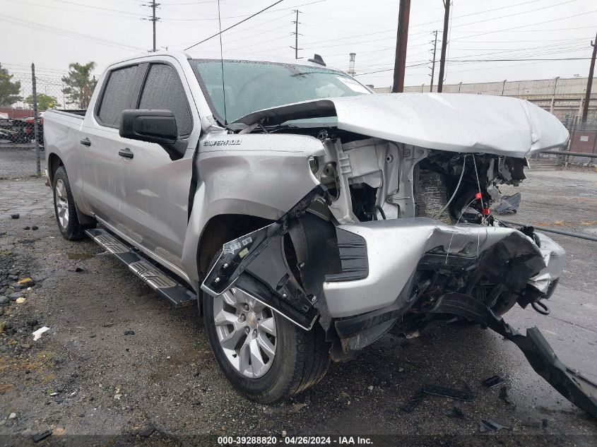 2021 Chevrolet Silverado 1500 2Wd Short Bed Custom VIN: 3GCPWBEK9MG338971 Lot: 39288820