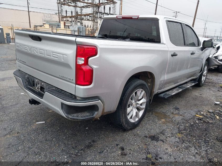 2021 Chevrolet Silverado 1500 2Wd Short Bed Custom VIN: 3GCPWBEK9MG338971 Lot: 39288820