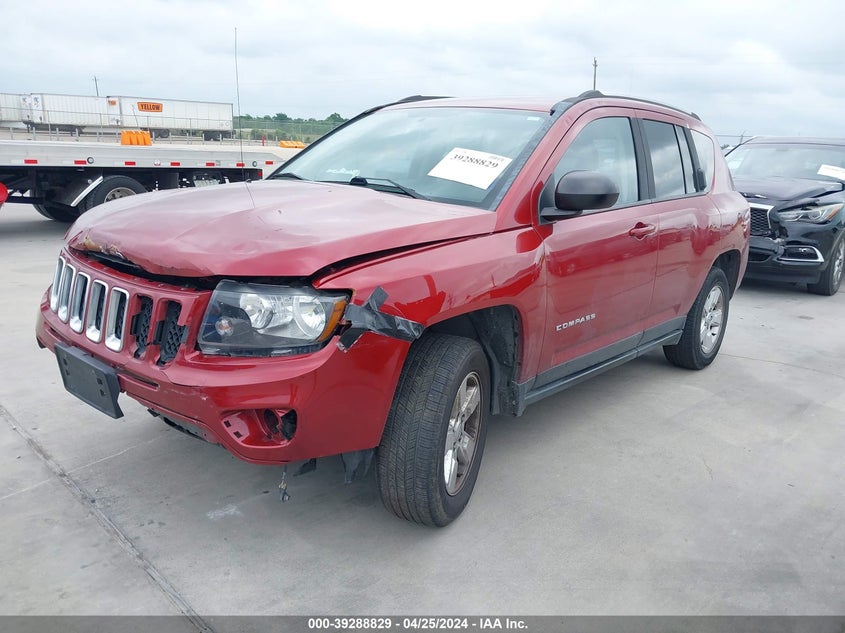 2014 JEEP COMPASS SPORT - 1C4NJCBA4ED593520
