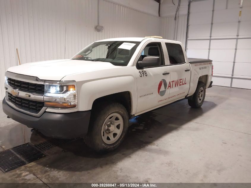 2018 Chevrolet Silverado K1500/K1500 Ls VIN: 3GCUKNEC6JG247211 Lot: 39288847