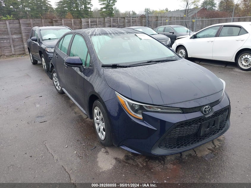 VIN 5YFEPMAE1MP163898 2021 TOYOTA COROLLA LE