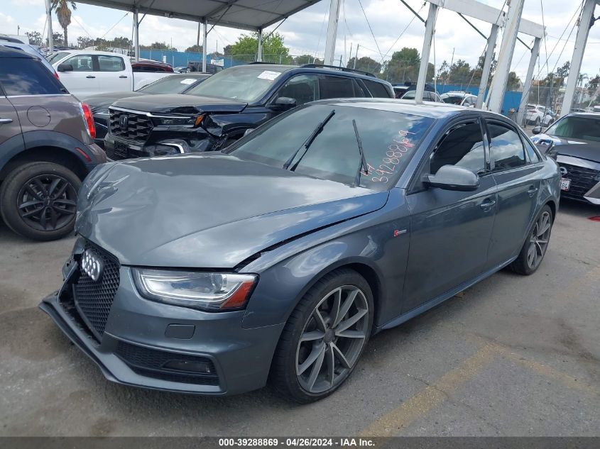 2016 Audi S4 3.0T Premium Plus VIN: WAUBGAFL1GA000800 Lot: 39288869