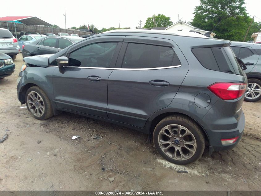 2018 Ford Ecosport Titanium VIN: MAJ3P1VE9JC162542 Lot: 39288874