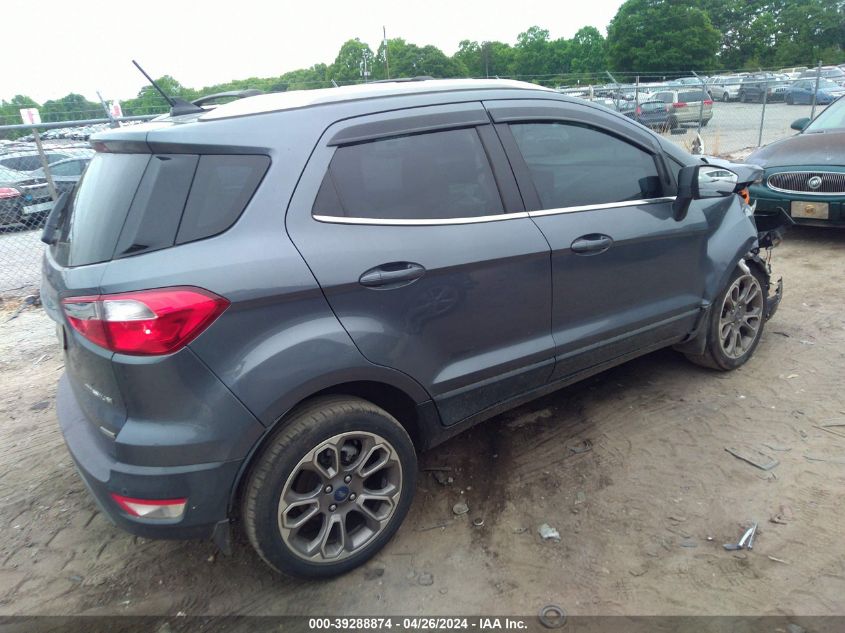 VIN MAJ3P1VE9JC162542 2018 FORD ECOSPORT TITANIUM