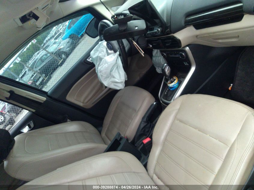 VIN MAJ3P1VE9JC162542 2018 FORD ECOSPORT TITANIUM