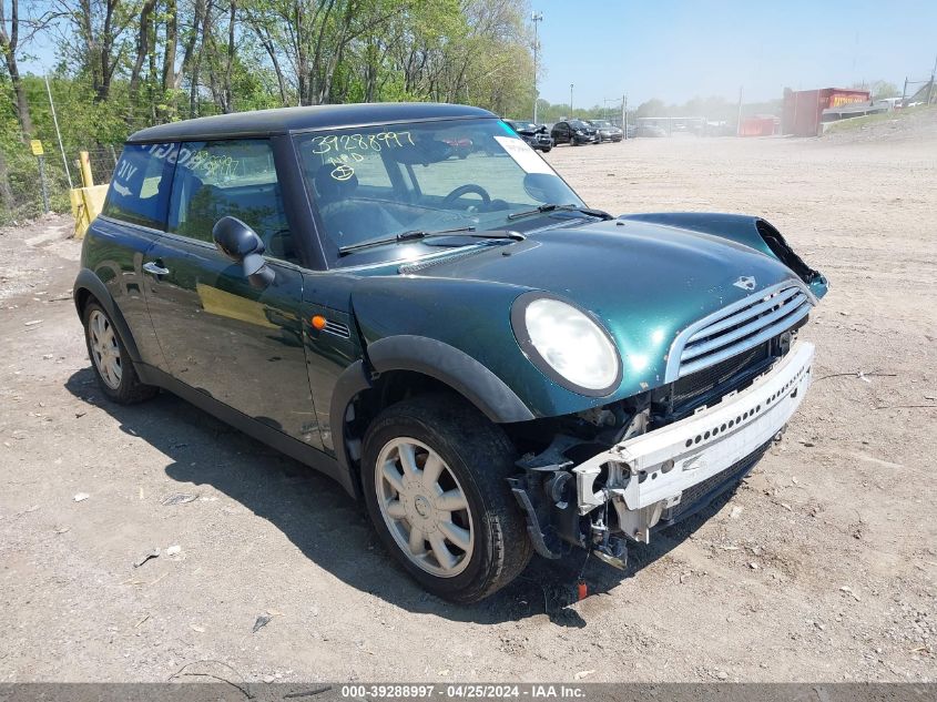 2006 Mini Cooper VIN: WMWRC335X6TK66718 Lot: 39288997