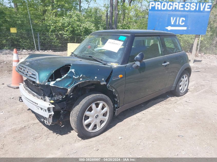 2006 Mini Cooper VIN: WMWRC335X6TK66718 Lot: 39288997