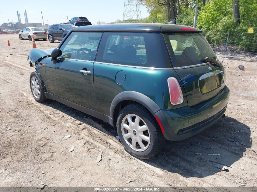 2006 Mini Cooper VIN: WMWRC335X6TK66718 Lot: 39288997