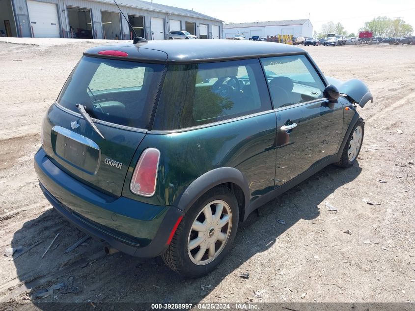 2006 Mini Cooper VIN: WMWRC335X6TK66718 Lot: 39288997