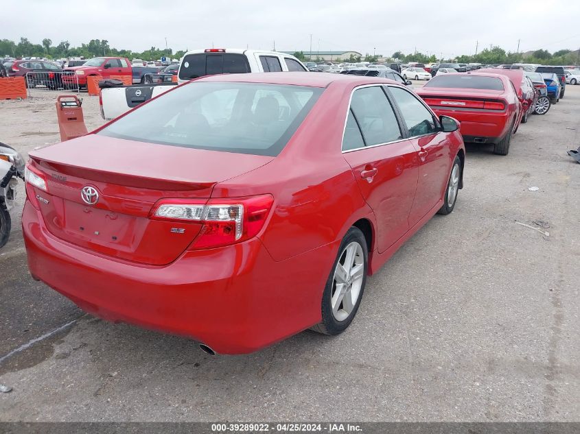 2014 Toyota Camry Se VIN: 4T1BF1FK4EU770686 Lot: 39289022