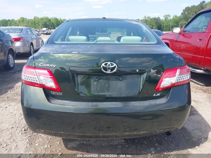 2011 Toyota Camry Le VIN: 4T1BF3EK2BU614199 Lot: 39289028