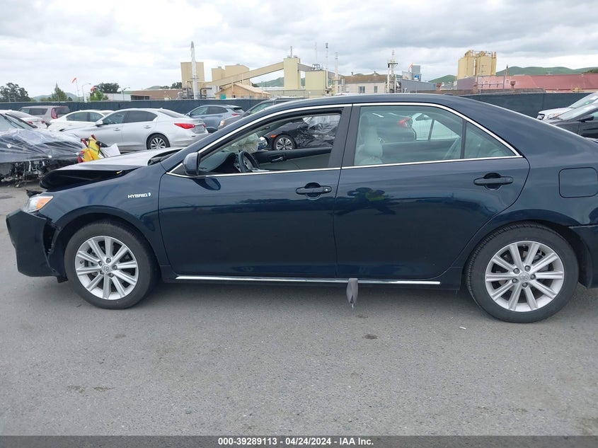 2014 TOYOTA CAMRY HYBRID XLE - 4T1BD1FK6EU137354
