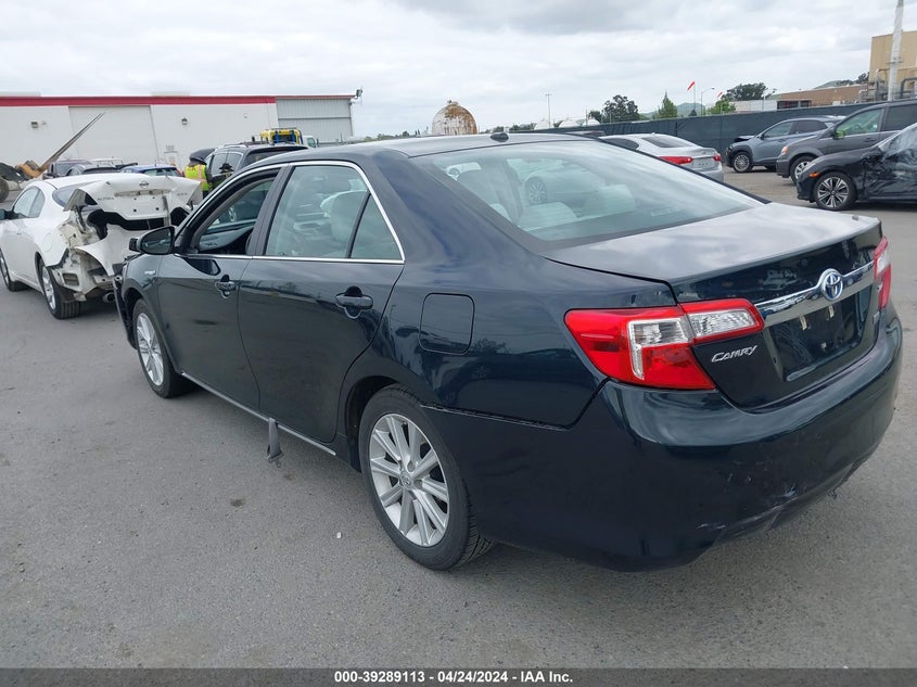 2014 TOYOTA CAMRY HYBRID XLE - 4T1BD1FK6EU137354