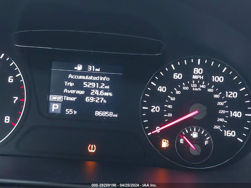 2019 KIA SORENTO 2.4L LX - 5XYPG4A3XKG542715