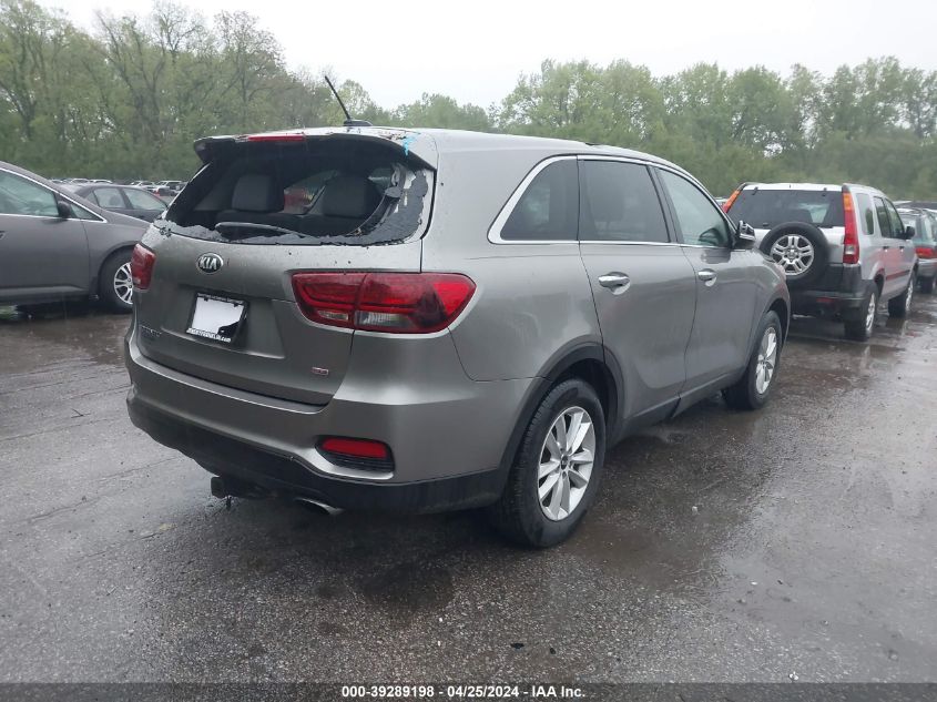 2019 Kia Sorento 2.4L Lx VIN: 5XYPG4A3XKG542715 Lot: 39289198