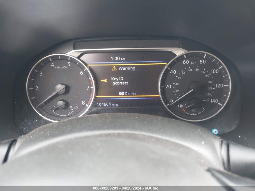 VIN 1N4BL4CV4KC257667 2019 NISSAN ALTIMA SR
