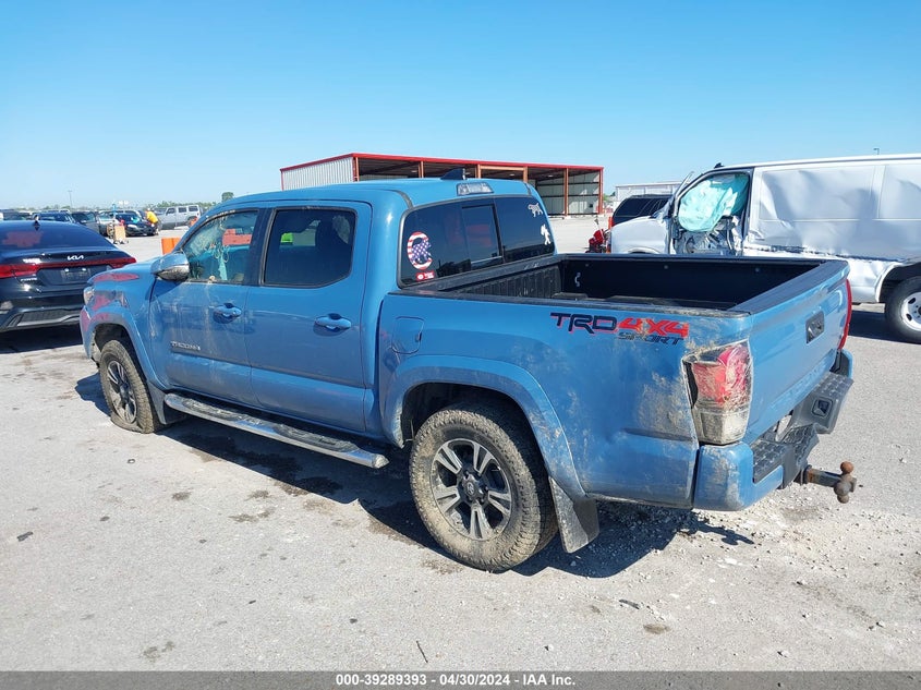 VIN 3TMCZ5AN0KM232883 2019 TOYOTA TACOMA DOUBLE CAB/SR/SR5/TRD SPORT/TRD OFF ROAD/TRD PRO