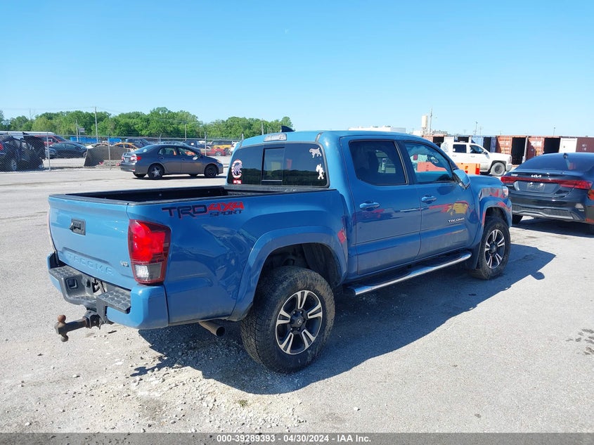 VIN 3TMCZ5AN0KM232883 2019 TOYOTA TACOMA DOUBLE CAB/SR/SR5/TRD SPORT/TRD OFF ROAD/TRD PRO