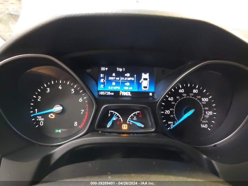 VIN 1FADP3F27JL200385 2018 FORD FOCUS SE