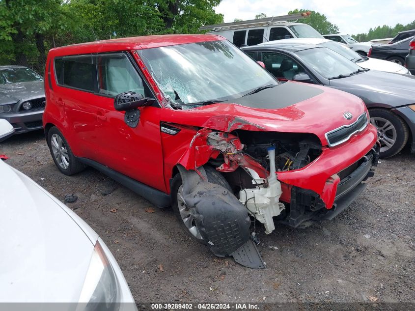 2015 Kia Soul + VIN: KNDJP3A58F7816546 Lot: 39289402