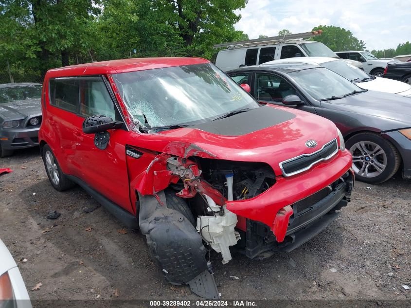 2015 Kia Soul + VIN: KNDJP3A58F7816546 Lot: 39289402