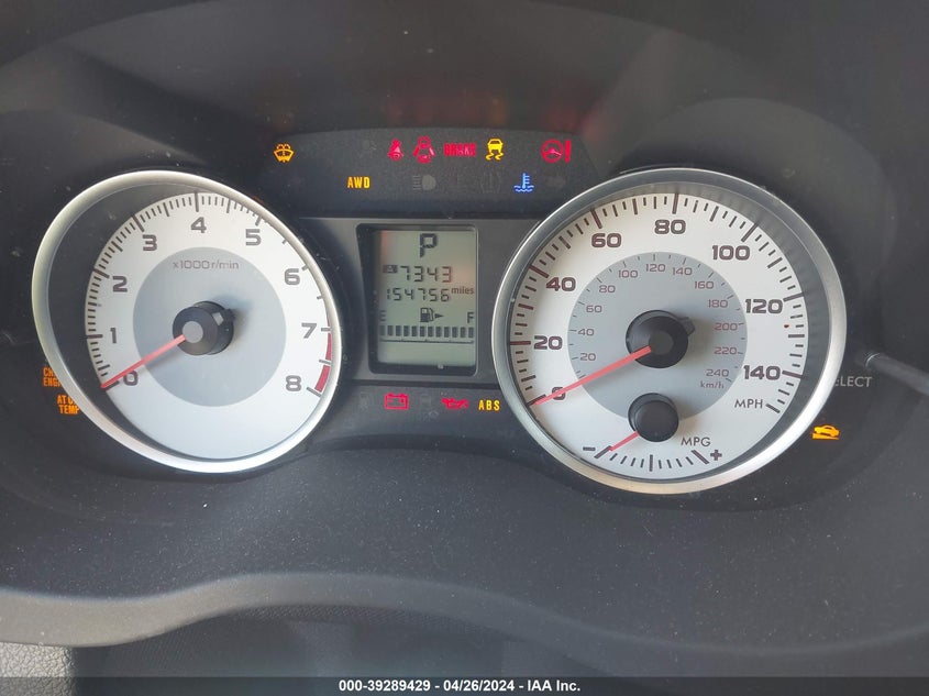 2014 SUBARU IMPREZA PREMIUM - JF1GPAC61E8319616