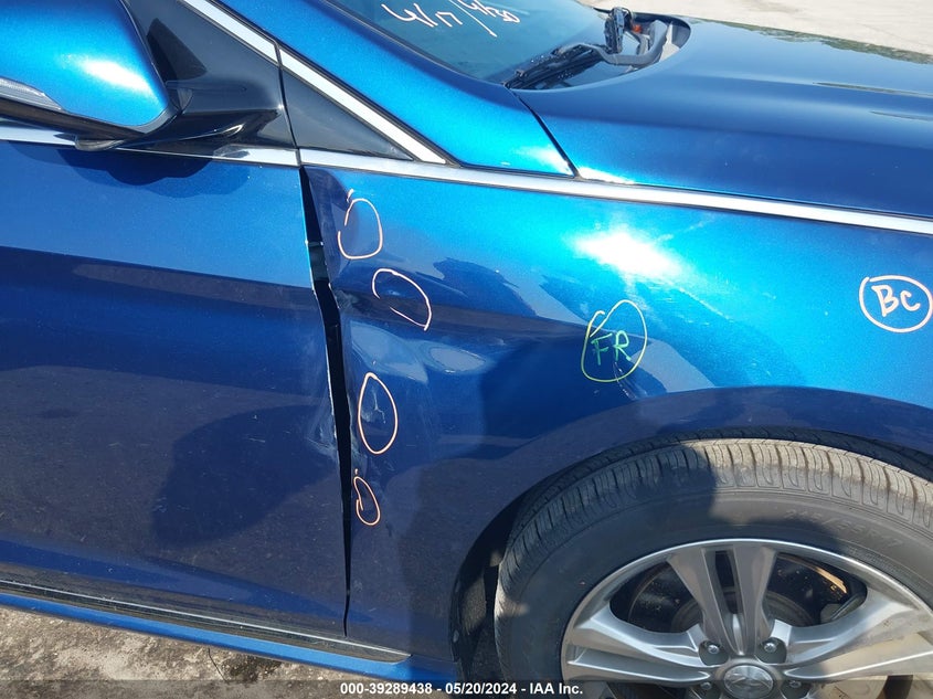VIN 5NPE34AFXKH815142 2019 HYUNDAI SONATA SPORT