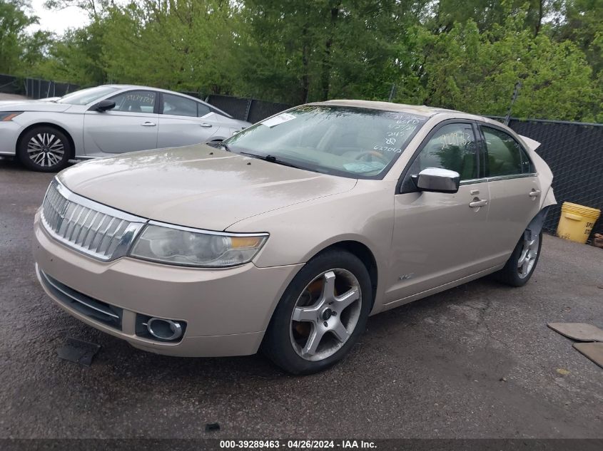 2007 Lincoln Mkz VIN: 3LNHM26T17R627042 Lot: 39289463