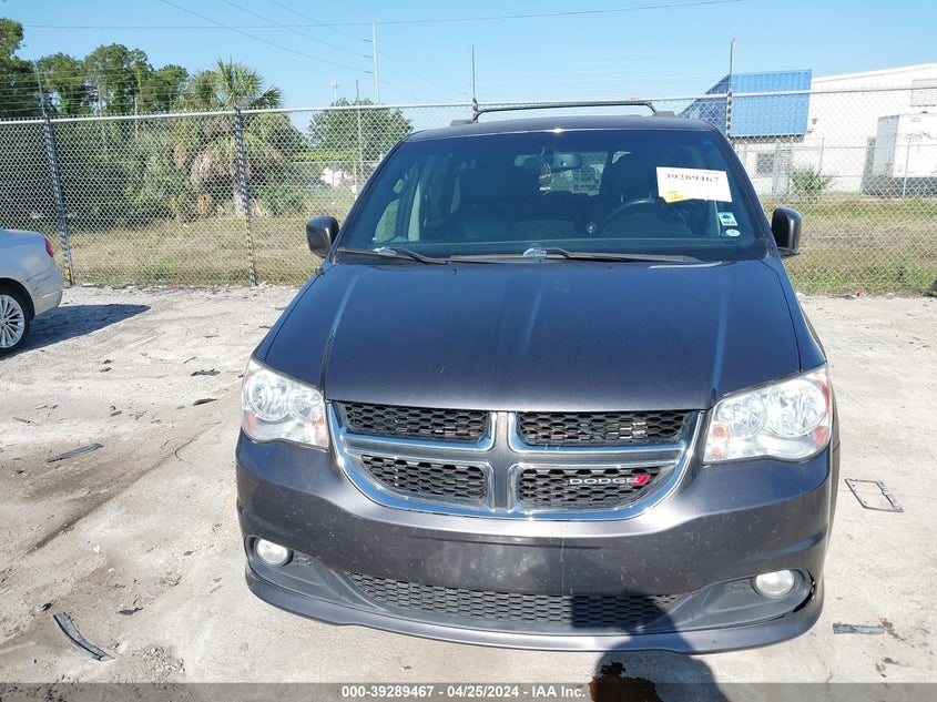 VIN 2C4RDGCG4HR548758 2017 DODGE GRAND CARAVAN SXT
