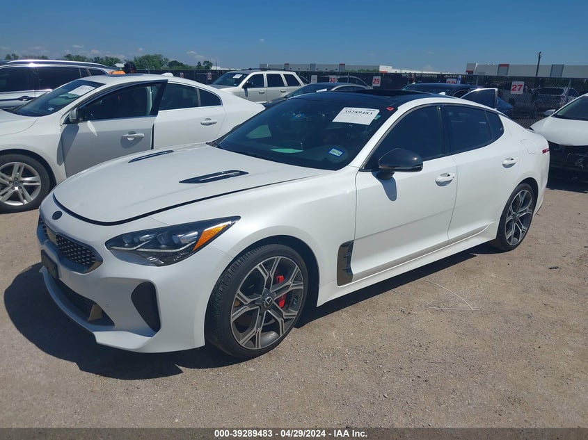 2019 Kia Stinger Gt1 VIN: KNAE45LC9K6053029 Lot: 39289483