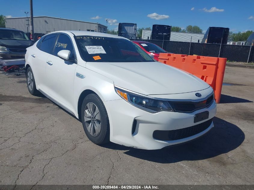 2017 Kia Optima Hybrid VIN: KNAGT4LC4H5006320 Lot: 39289484