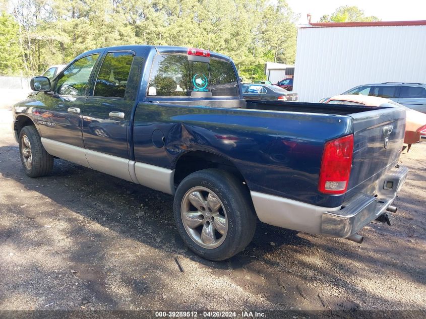 1D7HA18D15S185190 | 2005 DODGE RAM 1500