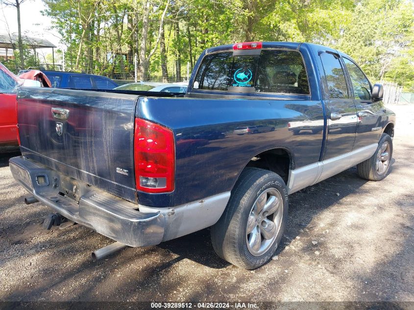 1D7HA18D15S185190 | 2005 DODGE RAM 1500