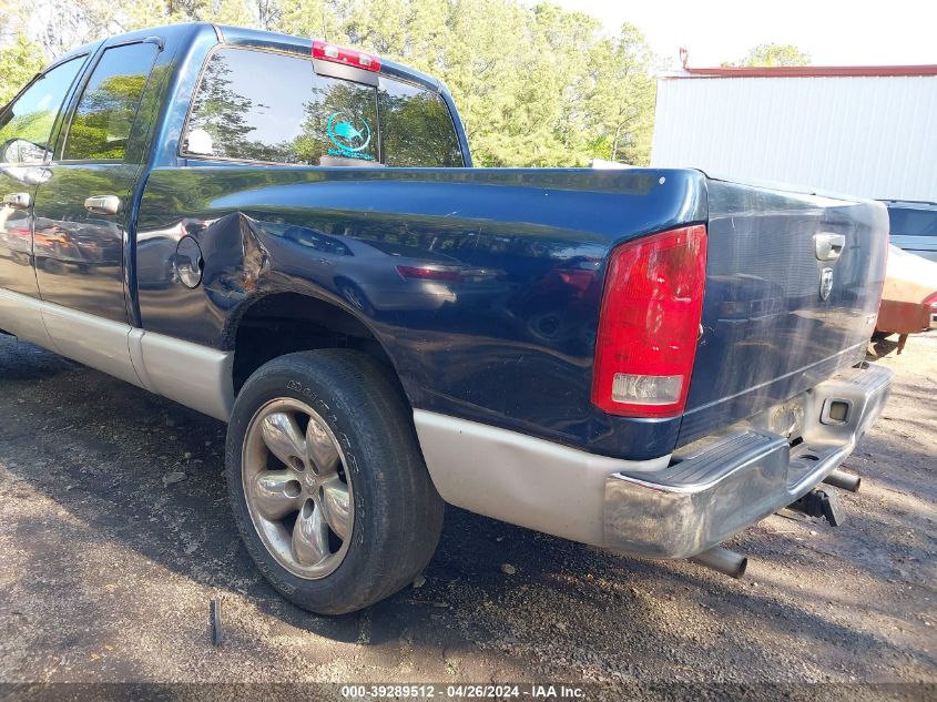 1D7HA18D15S185190 | 2005 DODGE RAM 1500