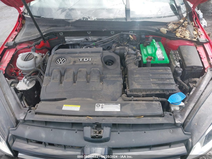 2015 VOLKSWAGEN GOLF SPORTWAGEN TDI S 4-DOOR - 3VWFA7AU6FM519302