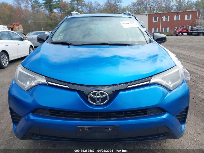 2016 Toyota Rav4 Le VIN: JTMBFREV0GJ055729 Lot: 39289587